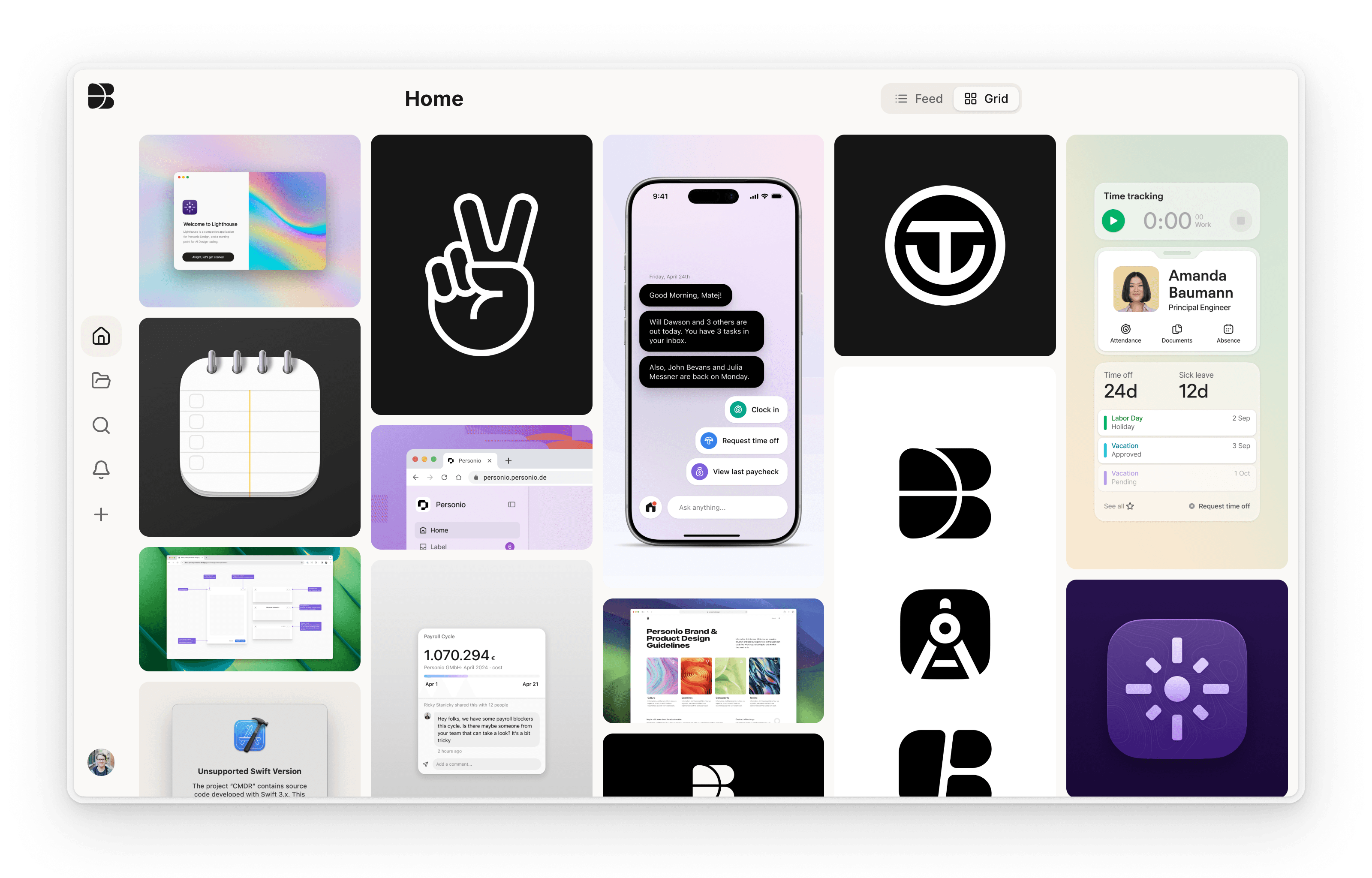 Draftboard grid view
